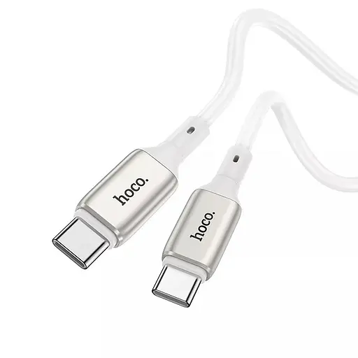 Зарядный кабель Hoco X66 Howdy на 60W с разъемом Type-C to Type-C