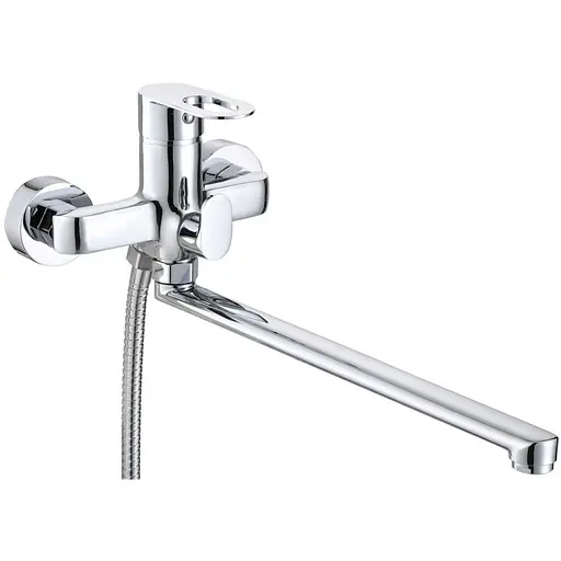 Змішувач для ванни Lidz Latwa 005 (k35) LDLAT005CRM45415 - фото 1