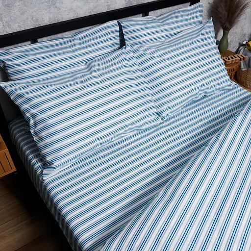 Комплект постельного белья Moon&Star Бязь Gold Люкс Calm Waters Семейный 143х210х2 наволочки 2х70х70 - фото 8