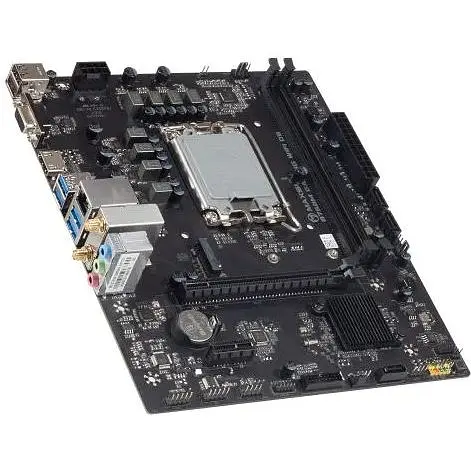 Материнская плата Maxsun LGA1700, B760M Gaming WIFI D5, B760, 2xDDR5, Int.Video(CPU), 3xSATA3, 1xPCI-E 16x 4.0, 1xPCI-E 1x, 1xM. 2 4.0, WiFi 6+BT5.2, RTL8125B, 4xUSB3.2xUSB2.0, VGA/HDMI, MicroATX (MS-B760M Gaming WIFI D5) - фото 3