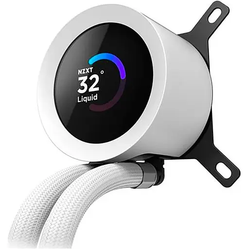 СВО NZXT Kraken Plus RGB V2 360mm White (RL-KR360-W2) - фото 2