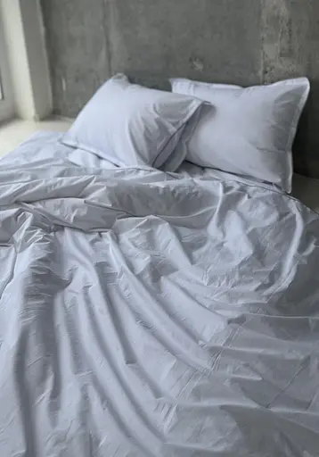 Комплект постільної білизни двоспальний 180х200 см варена бавовна White Dream Білий (2006) - фото 4