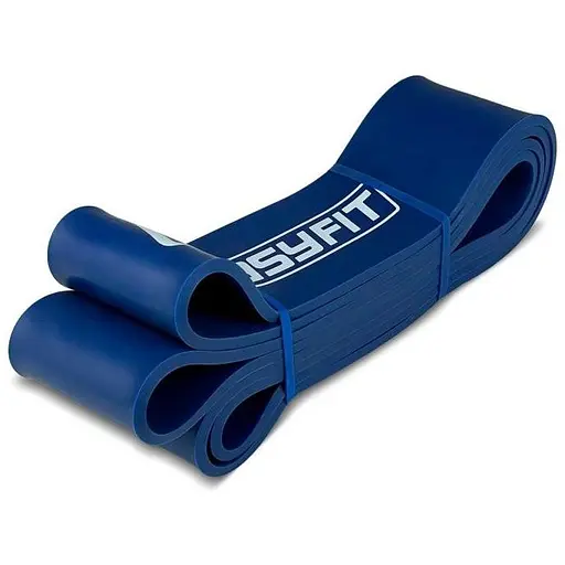 Гумова петля-еспандер Easyfit Origin 50-110 кг гумка для підтягувань, фітнесу та тренувань Синя (EF-1881-BL) - фото 1