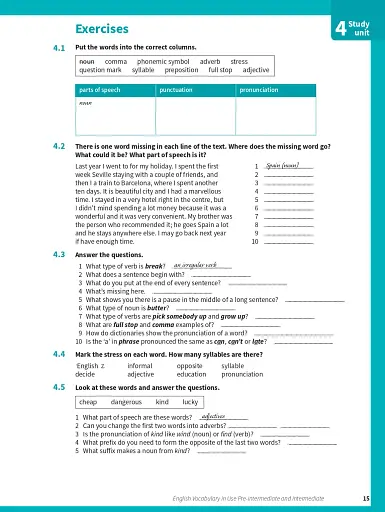 English Vocabulary in Use Pre-intermediate and Intermediate. Book with Answers and Enhanced eBook. Vocabulary Reference and Practice (4th Edition) - фото 10