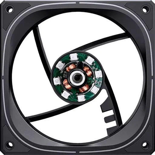 Вентилятор JonsboRefurbished-505BR Reverse ARGB Black (FR-505BR Reverse ARGB Black) - фото 6