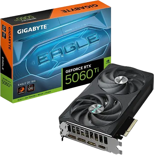 Відеокарта GeForce RTX 5060 Ti 16GB Gigabyte Eagle OC (GV-N506TEAGLE OC-16GD)