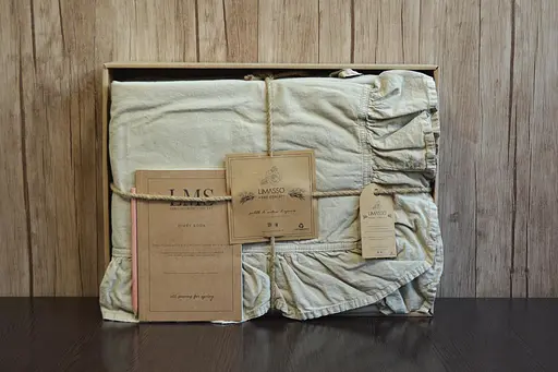 Постельное белье Exclusive Oxford Tan Варена Хлопок Limasso pbe0051004 - фото 3