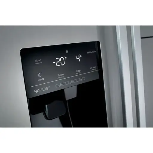 Холодильник Gorenje SBS 179x68x91 см 2 дв. Х 368 л М 167 л A++ NF Plus Інвертор диспенсер дисплей сірий - фото 6