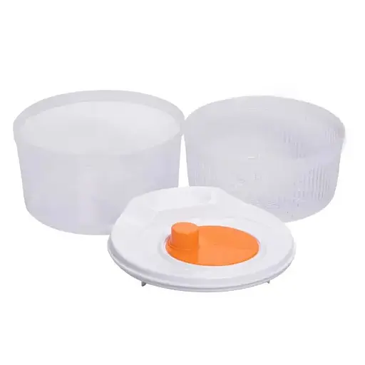 Сушарка для зелені Yiwu HP-45-17O ручна 3 л пластикова помаранчева - фото 3