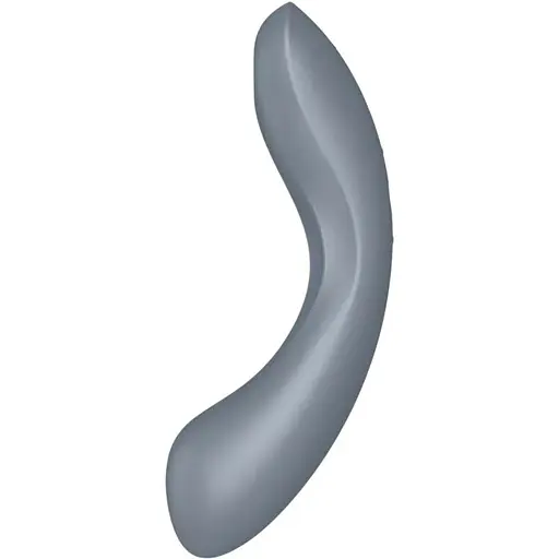 Вакуумный стимулятор с вибрацией Satisfyer Curvy Trinity 1 BlueGrey 3 в 1