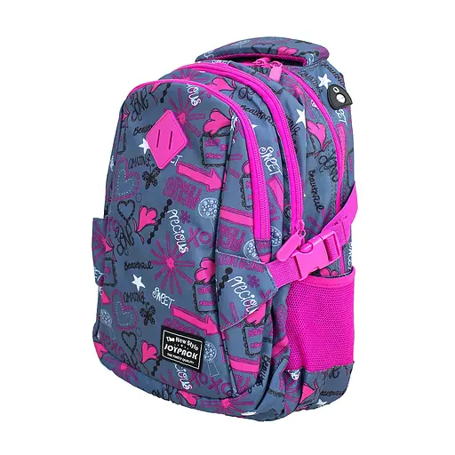 Рюкзак Love, Joypack, 39x28x17 см, 3 відділення, жорстка спинка