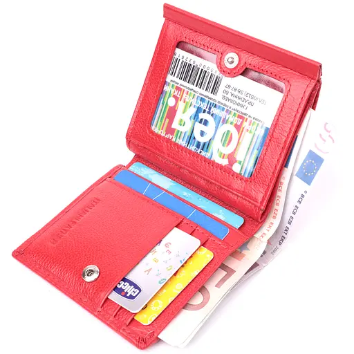 Кожаный женский кошелек ST Leather 10.5х10х1.5 см acs0028472 - фото 5