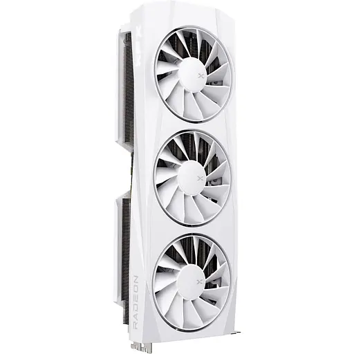 Видеокарта XFX AMD Radeon RX 9070 XT 16GB Quicksilver White Gaming Edition (RX-97TQICKW9) (GDDR6, 256 bit, PCI-E v5.0 x16) - фото 4