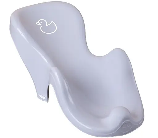 Гірка дитяча Tega Baby для купання антиковзка Duck light gray - фото 1