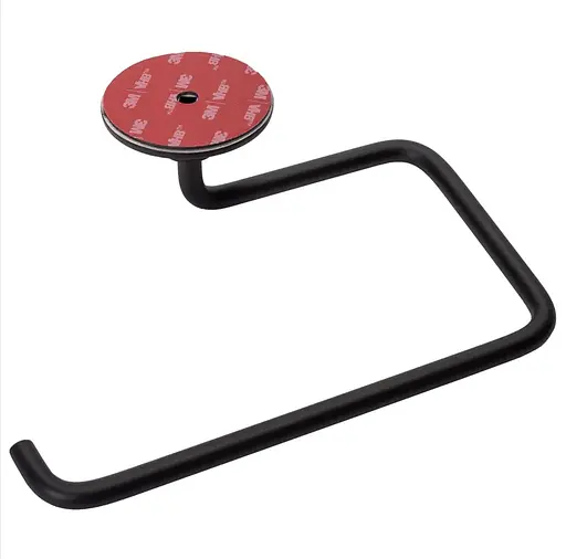 Тримач для туалетного паперу Rea 322204 black REA-77033 Чорний матовий - фото 4