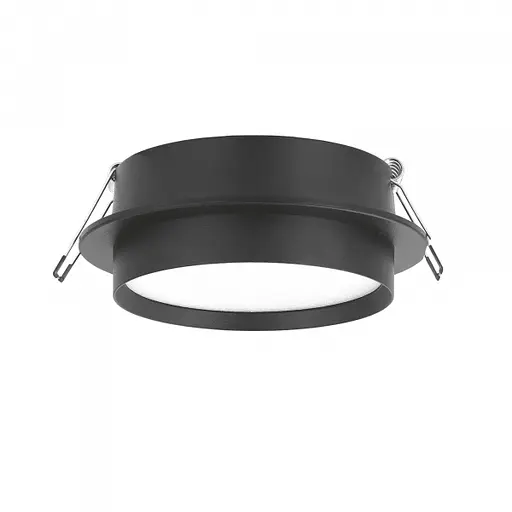 Світильник Videx під лампу GX53 врізний Круглий Чорний (VL-SPF33R-B) - фото 2