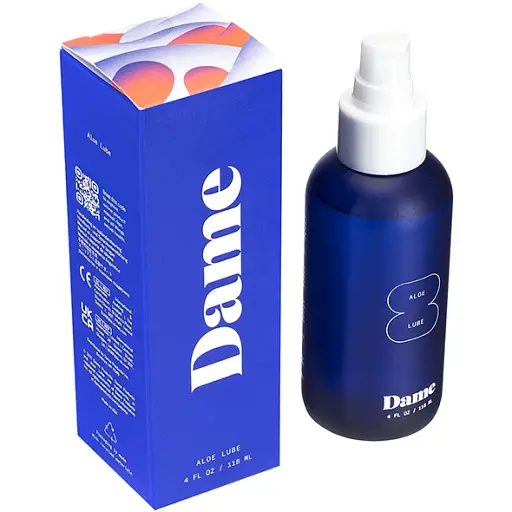 Лубрикант на водной основе Dame Products Aloe 118 мл - фото 2