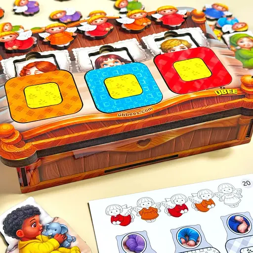 Дидактична гра для дітей "Малюки в ліжечку" Ubumblebees PSD303 (ПСД303) - фото 13