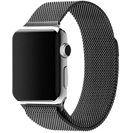 Ремінець Milanese Loop Design для Apple Watch 42(ser.1-3)/44/45/46/49mm Space grey