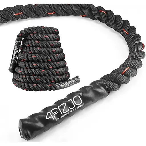 Канат тренировочный 4FIZJO Battle Rope 12 м для кроссфита 4FJ0258 (P-5907739312259) - фото 2