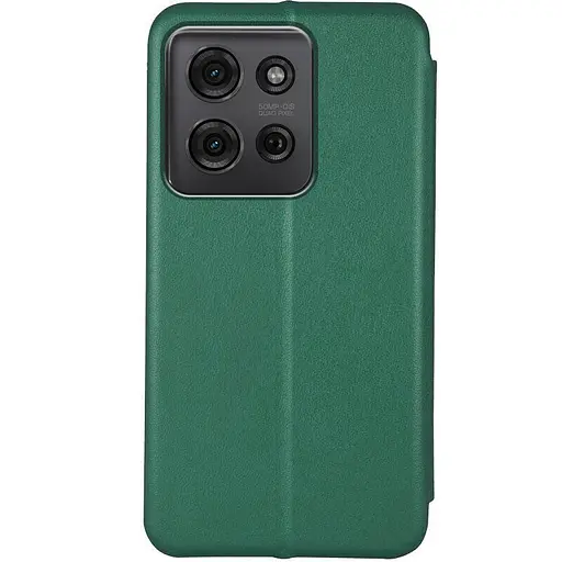 Шкіряний чохол-книжка Classy для Motorola Moto G75 5G Зелений - фото 2