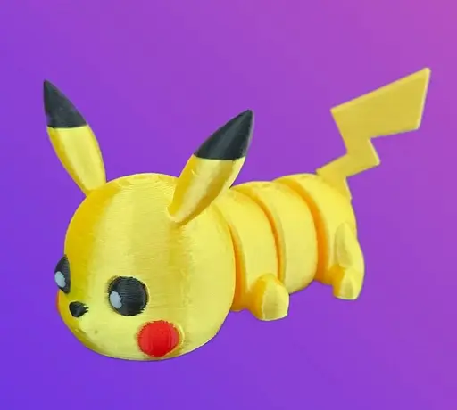 3D Іграшка Пікачу, 9 см, рухливий - фото 2