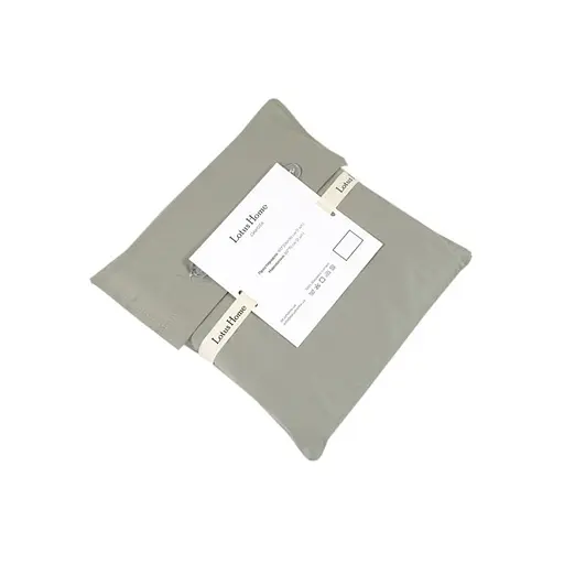 Простыня с наволочками Lotus Home Dakota Modern сатин Рremium 240х260 см хаки (svt-2000022346443) - фото 3