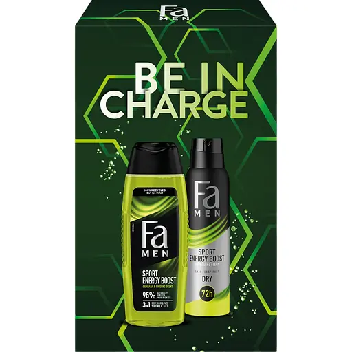 Уценка. Набор Fa Men Energy Boost. Be In Charge Гель для душа 250 мл + Антиперспирант-ролик 50 мл - фото 3