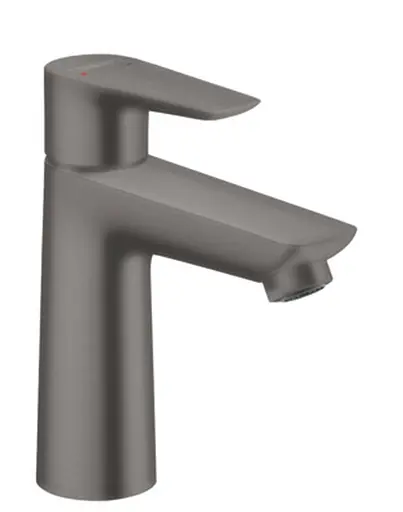 Змішувач Hansgrohe Talis E 110 для умивальника з донним клапаном pop-up Brushed Black 71710340 Шліфований чорний хром - фото 1