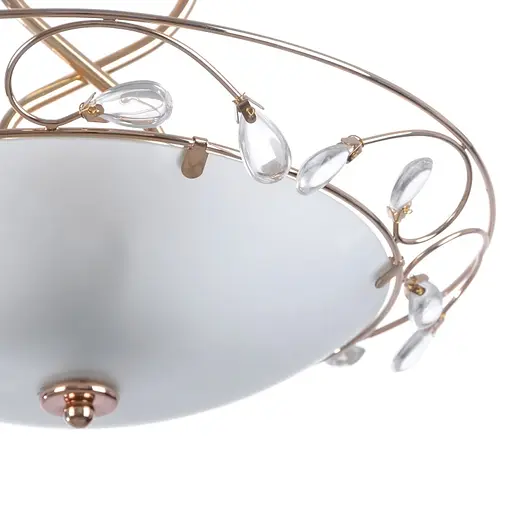 Люстра стельова Brille флористика E27 40W G (BCL-106C/3) - фото 3