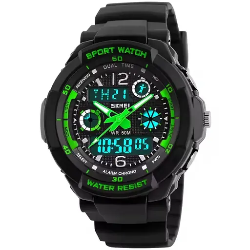 Часы Skmei S-Shock Green 0931