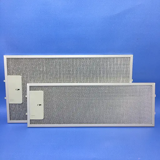 Набор алюминиевых решеток на телескопическую вытяжку Ventolux GARDA 50 (700), (500), (450) 205*375+130*375 мм - фото 3