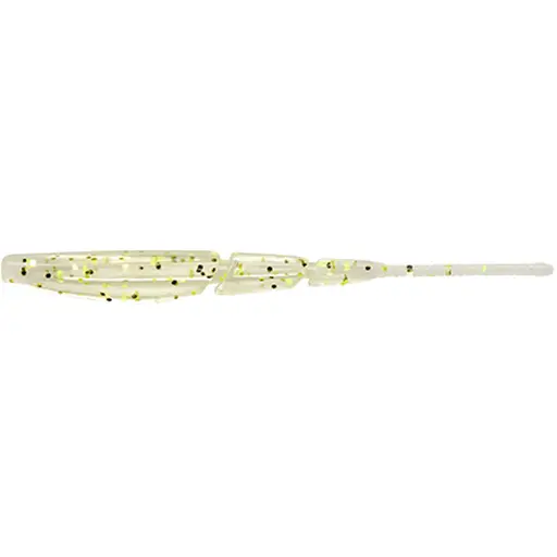 Силикон FishUP Aji Triple Stick 1.9" #412 - UV Clear/Chartreuse (10 шт/уп)