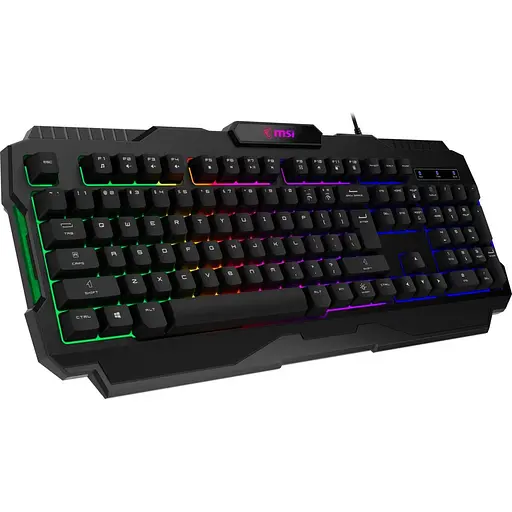 Клавиатура MSI Forge GK100 RU Black S11-04UA221-HH9 (135196) - фото 3
