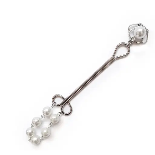 Зажим для клитора Art of Sex - Clit Clamp Royal Pearls