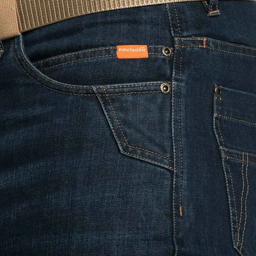 Штани Pentagon Rogue Jeans Pants 46 34" Indigo Blue - фото 4