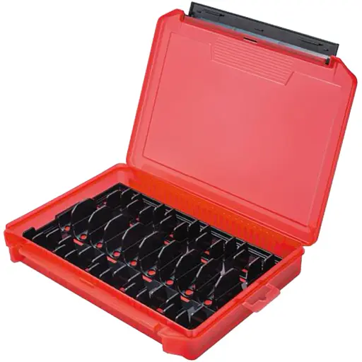 Коробка Meiho Takoegi Case L 225x190x40mm Red - фото 2