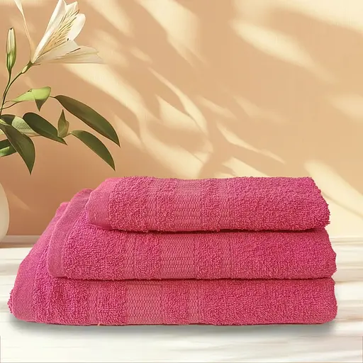 Рушник Versailles бавовна рожевий 50х90 см (146781) - фото 2