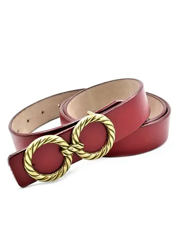 Ремінь шкіряний Le-Mon жіночий 105-115х3 см acs0018422 - фото 2