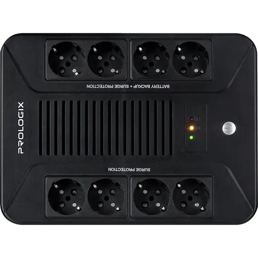 Пристрій безперебійного живлення Prologix 650VA 360W (PLP650VA8LED) - фото 5