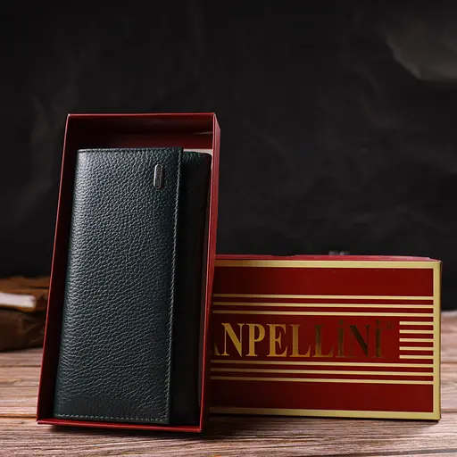 Жіночий шкіряний гаманець Canpellini 10х19х1.5 см acs0025568 - фото 8