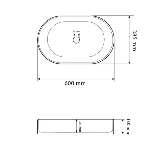 Умивальник VBI Verona 60 emerald matt накладний VBI-011327, Зелений матовий - фото 3