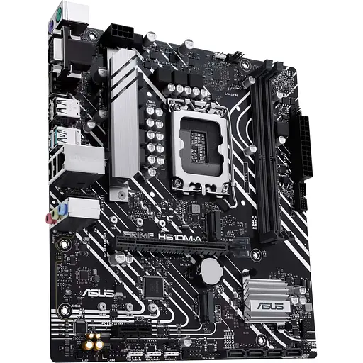Материнская плата Asus Prime H610M-A-CSM s1700 H610 2xDDR5 M.2 HDMI D-Sub DP mATX - фото 2