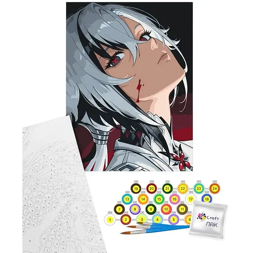 Картина по номерам Art Craft Арлекино. Тишина после игры 30х40 см (10200-AC) - фото 1