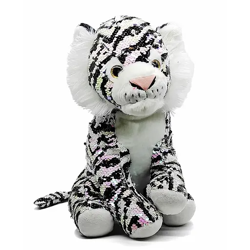 М’яка іграшка Тигр в паєтках (В асортименті)