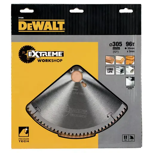 Диск пильный DeWalt Extreme Workshop 305 х 30 мм 96 зубов (DT4290) - фото 2