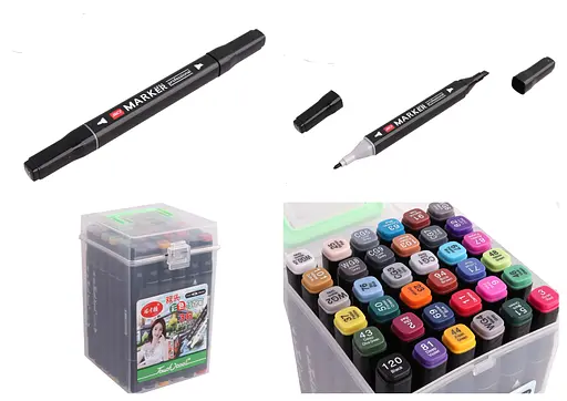 Набір скетчмаркерів Touchcool, 36 кольорів, 36 шт., 0229-36 - фото 2