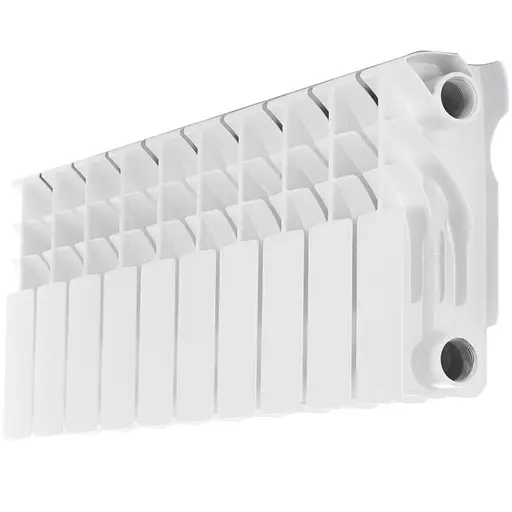 Радіатор секційний Koer 100 Bimetal-200 / Ціна за 1 секцію KR2872, Білий - фото 2