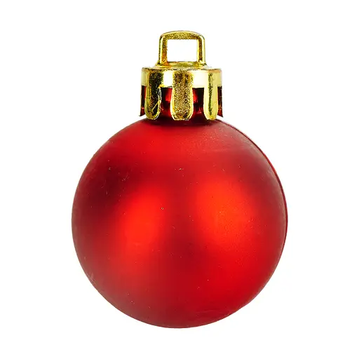 Набір куль Anhui Tianhui Ялинка новорічна 3 см 17 шт. (951680) - фото 8