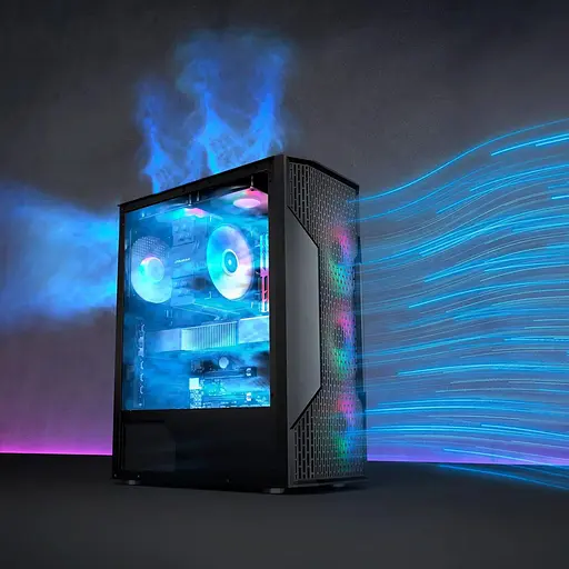 Корпус Cougar MX110 Uniface RGB Black (MX110 RGB) - фото 11